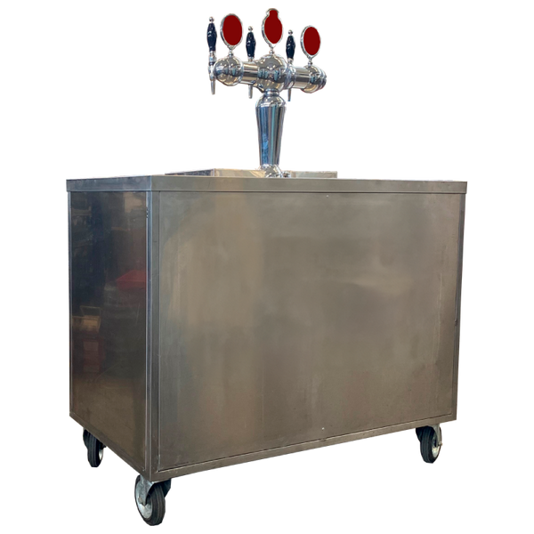 Fadølsbar 3 hane incl. kulsyre