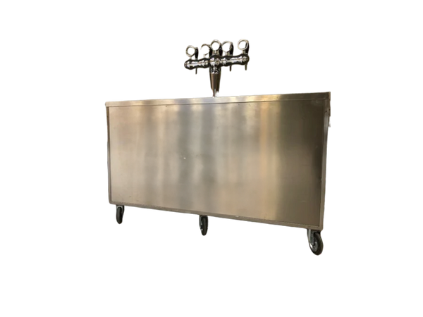 Fadølsbar m/5 haner (Stål)